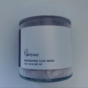 NWOT hibiscus nourishing clay mask